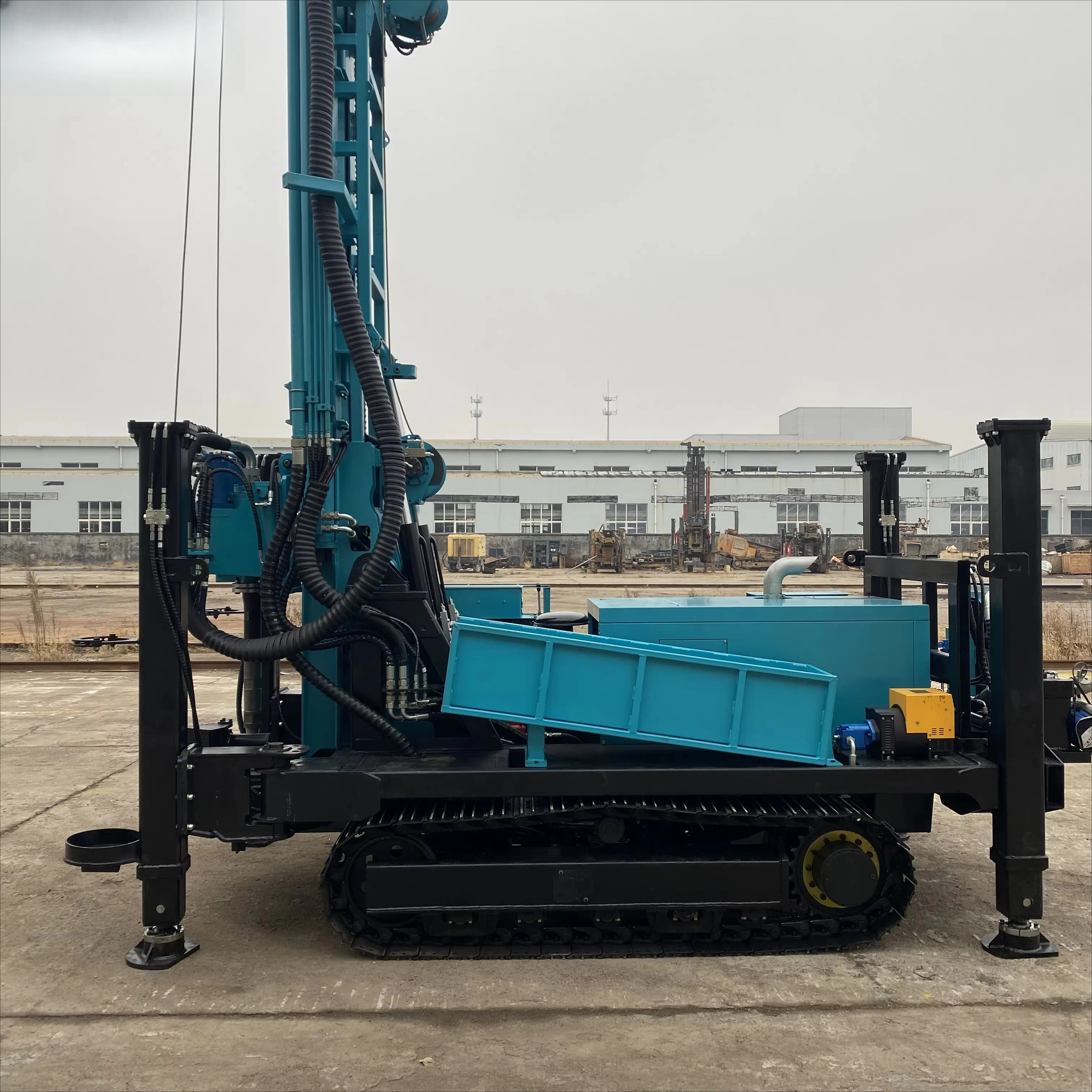 600M Large Diameter Water Well Rig 450mm Borehole Drilling Machine
