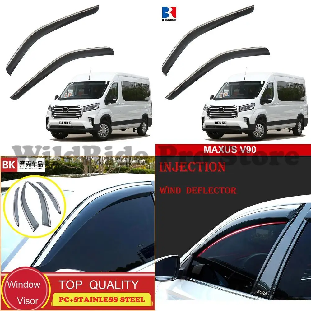 

1 set MAXUS V90 car wind deflector windshield rain guard