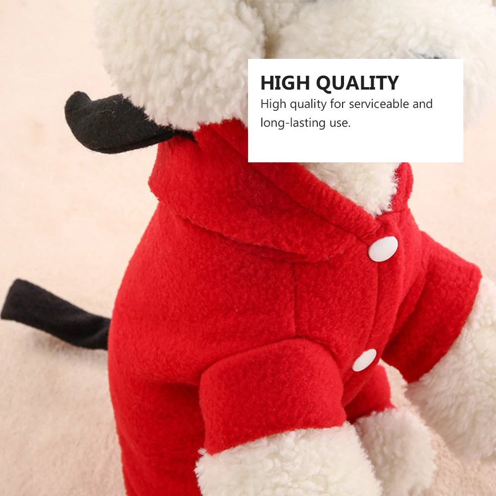 

Pet Dog Transformation Costume 3D Stylish Shape Warm Clothes Perfect for Outdoor Jogging Walking Photo Taking Small Coat