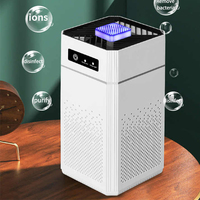Small Portable Air Purifier Ionizer Negative Ion Generator Smoke Odor Removal With Hepa Filter And Negative Ion Car Air Purifier