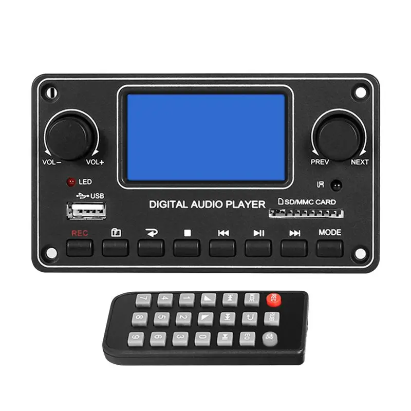 

A97I-TDM157 Bluetooth-аудиоплеер-декодер WAV с USB и слотом для карт TF, с пультом дистанционного управления, для автомобиля и домашнего усилителя