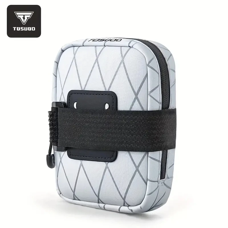 TOSUOD Mini leichte Fahrrad-Hecktasche, tragbare Fahrradaufbewahrung, kleine Werkzeugtasche für Rennrad, Fahrrad-Satteltasche