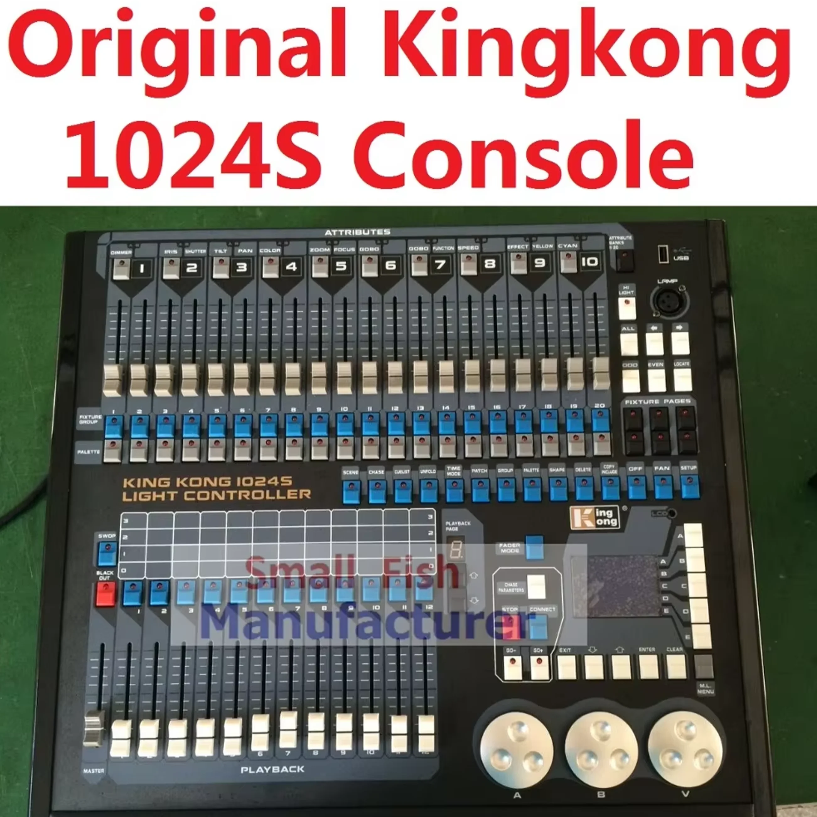 

2020 оригинальный Kingkong 1024S управление светильник ler 1024 DMX512 управление 120 шт. сценическое освещение Профессиональный DJ диско движусветильник свет консоль