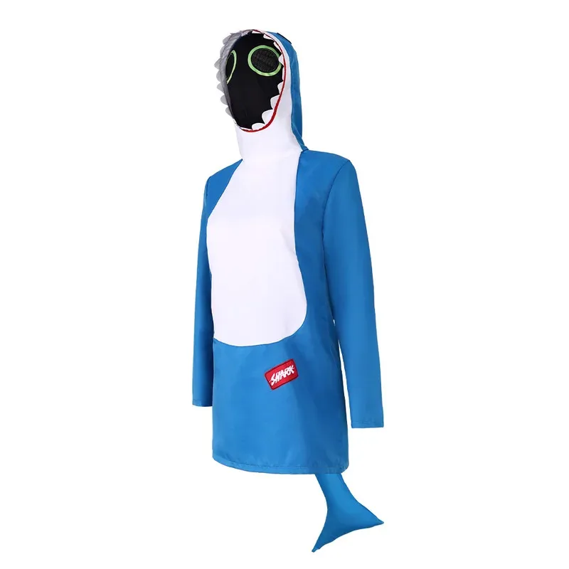 

Zenless Zone Zero Game Bangboo Cosplay Costume Shark Hoodie & Gloves Kawaii Halloween/Stage Performancex;2'a,6.h;8'v,