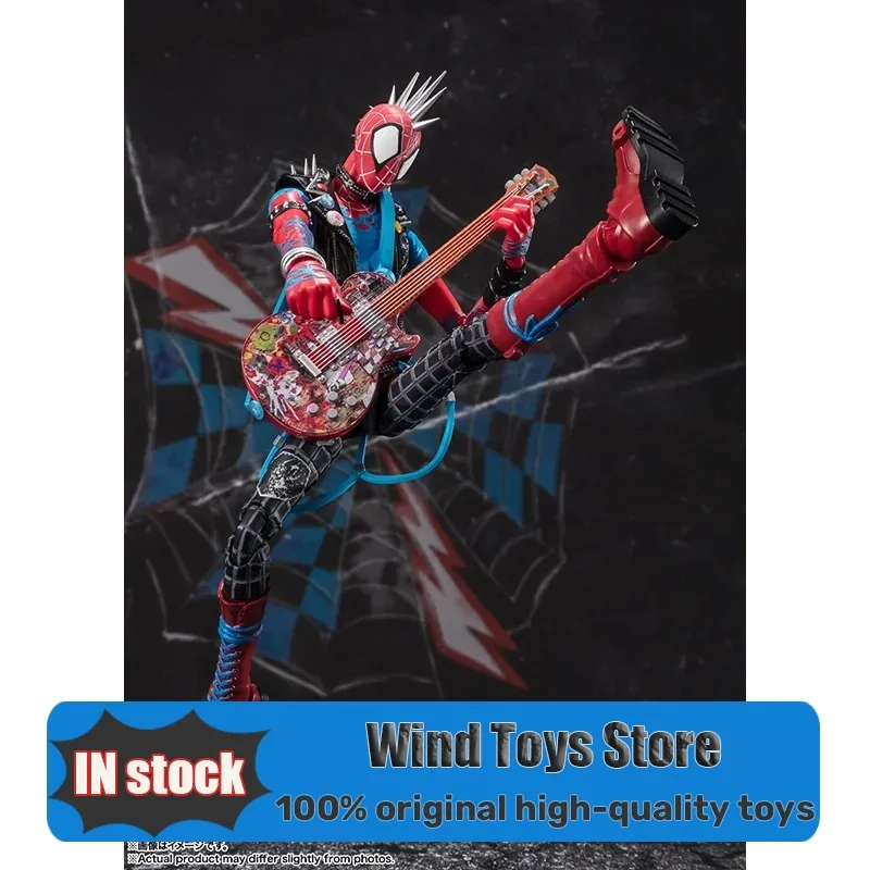

In 100% Original Stock Bandai S.H.Figuarts Spider Punk Spider Man Shf Punk Through Genuine Toy Figures