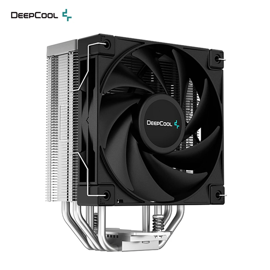 

DEEPCOOL AK400 Black/White CPU Cooler 4 heat pipes Desktop computer Thin radiator FDB Quiet Fan For LGA1700 1200 115X AM4