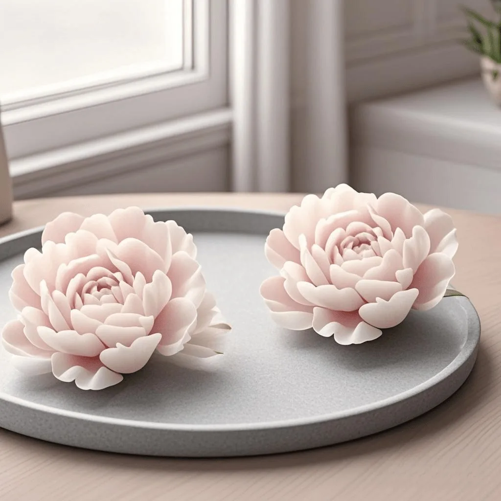 DIY Blumen-Kerzen-Silikonform, geeignet für die Kerzenherstellung, speziell für Duftkerzen, hochtemperaturbeständig, verformt sich nicht, leicht zu entformen, klare Textur, ideales Geschenk für