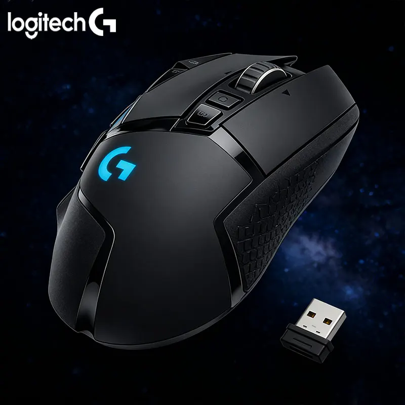 Logitech G502/PRO X SUPERLIGHT 2SE/PRO X SUPERLIGHT/G502HERO Ergonomic gaming mouse, lightweight and portable design