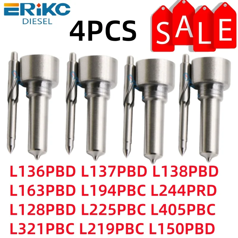 

4pcs L136PBD L137PBD L138PBD L163PBD L194PBC L244PRD L128PBD L225PBC L405PBC L321PBC L219PBC L150PBD NEW Diesel Ful Nozzle