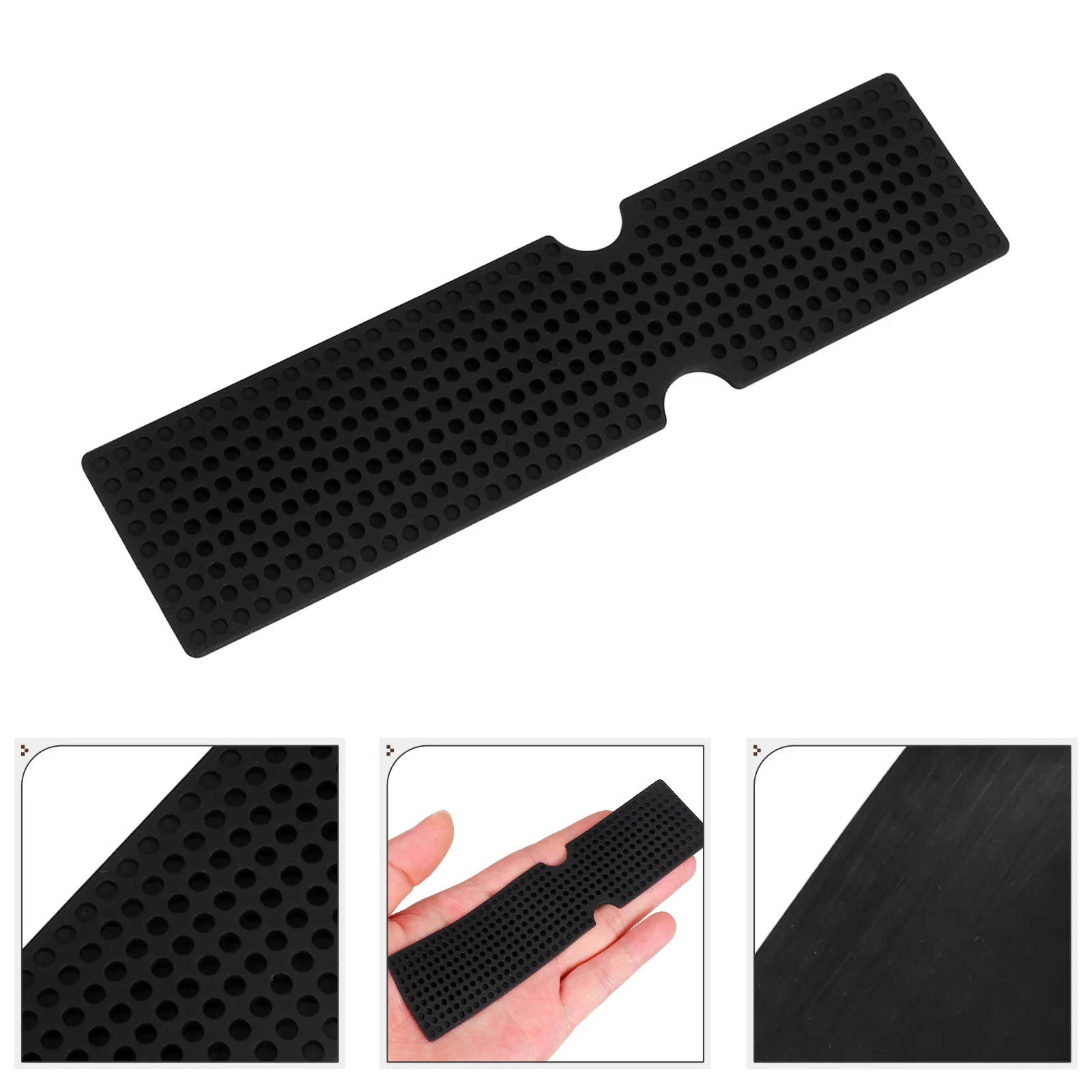 

2 Pcs Athletic Tape Handlebar with Pad Bicycle Shock Bend Bike Cable Caps Repair Frame Protection Black Grips
