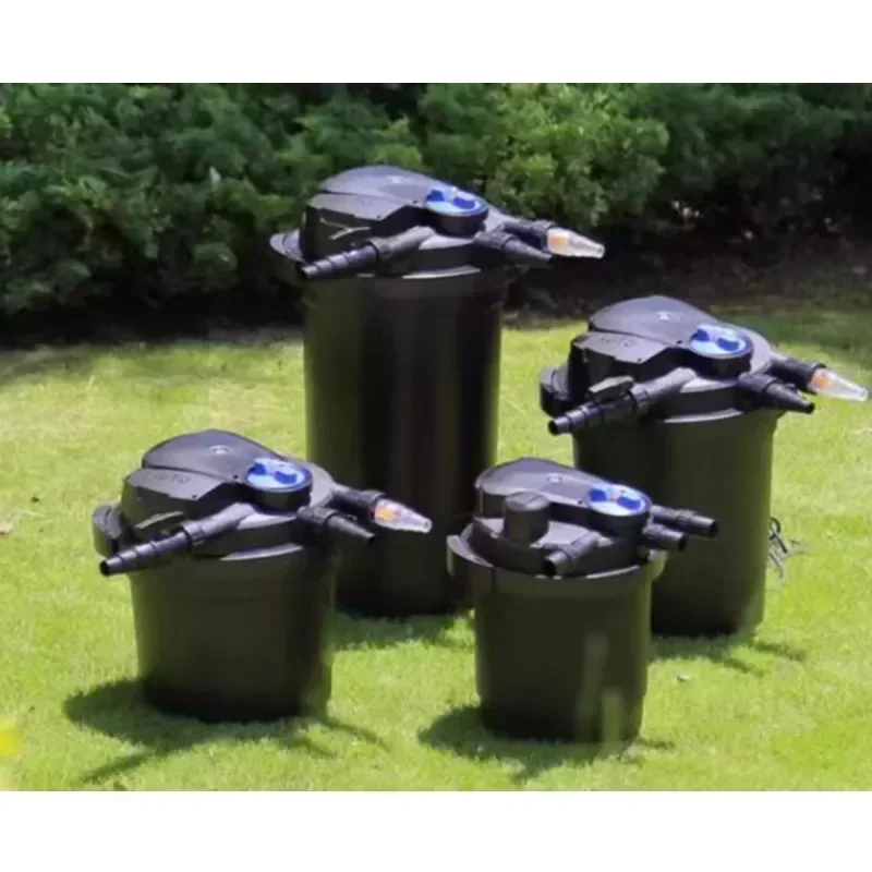 

New CPA3500 Fish Pond Filter Water Circulation System Koi Pond Outdoor Large External Filter Bucket Pool Purifier