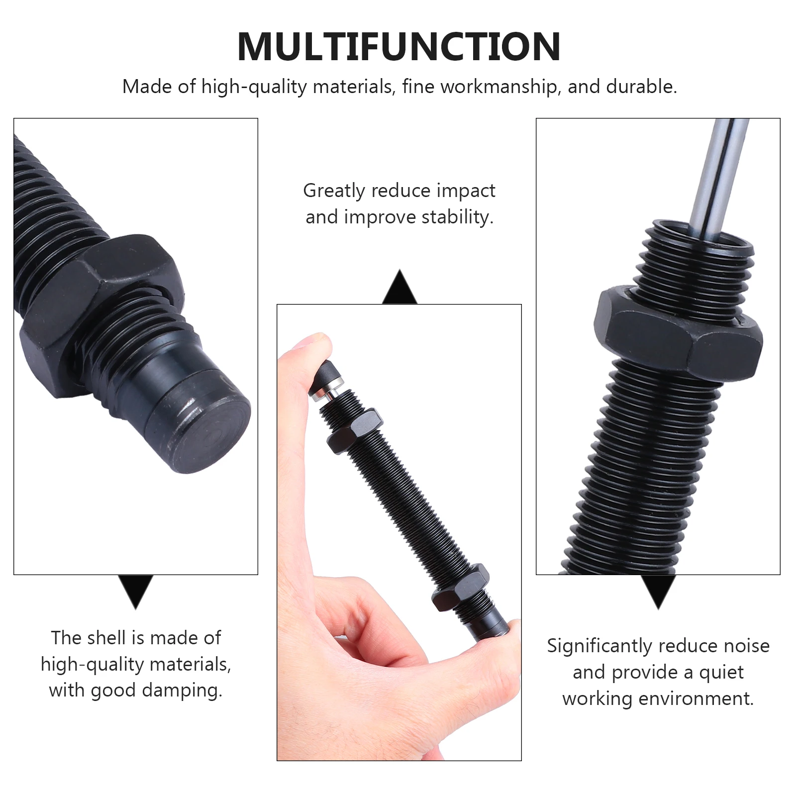 

Hydraulic Oil Shocks Absorber Pneumatic Cylinder Iron Pressure Regulator Precision Speed Controller Wear Resistant
