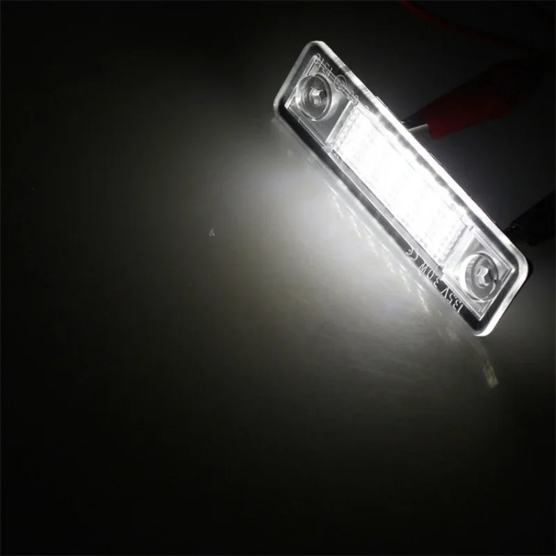 2pcs 6000K White Led License Plate Light For Opel Corsa Vectra B Astra F G Omega A B Zafira A Signum Car-Styling Number Lamp - view 6