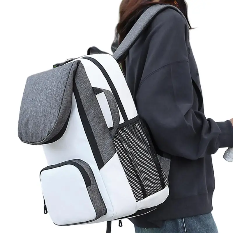 

Racket Sports Backpack Tennis Backpack Storage Organizer Badminton Storage Duffle Organizer For Pickleball Shoes Wrist Guards