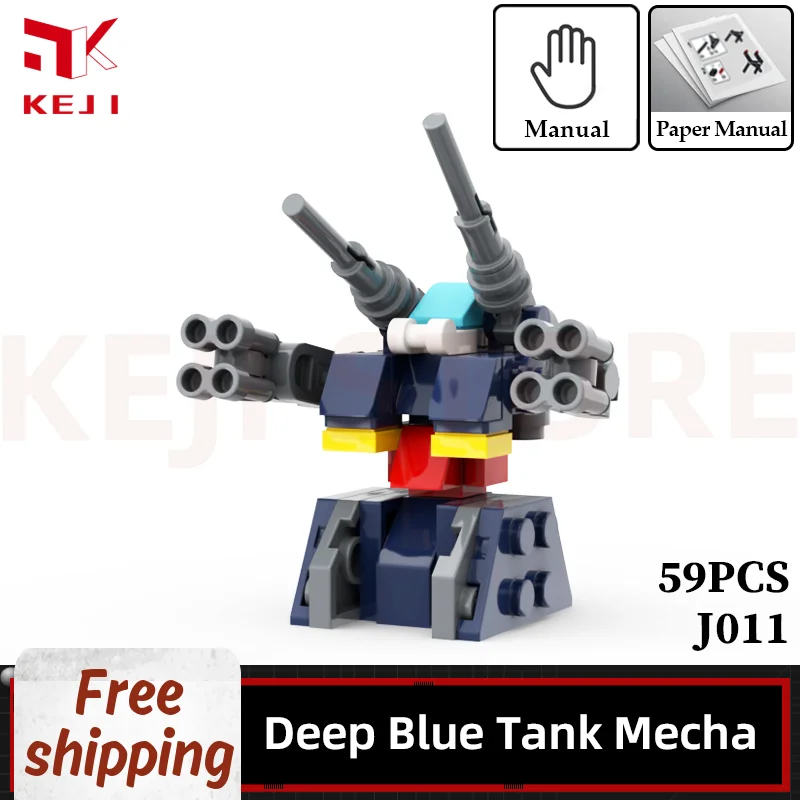 New Transformable Toy Game Series MOC Creative Warrior Robot Action Figures Building Blocks Bricks Kits Set Model Gifts Ornament
