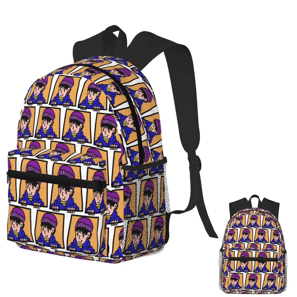 

Window Boy Student Backpack School Bag Hiking Travel Daypack for Boys Girls Fashion Bookbag Shoulder Bags