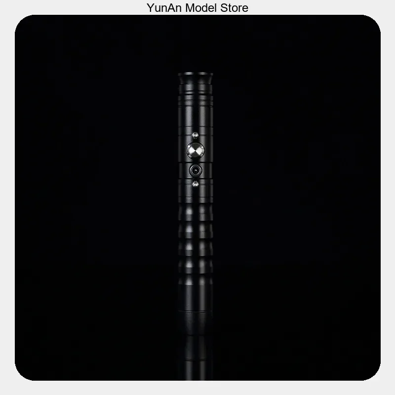 Yanqing 78-92cm Metal Pixel Telescopic Color Changing APP Luminous Sword Toy Cosplay Prop Gift
