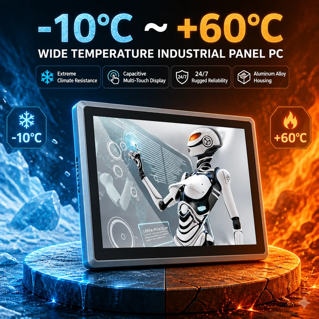 MeetNeng IPRO 17 Inch Industrial Panel PC Intel Core i5 Touch Screen Computer 8GB 128GB VGA USB Interface