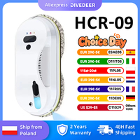 DIVEDEER Window cleaner for home use fully automatic single water spray window cleaner remote control window cleaner robot