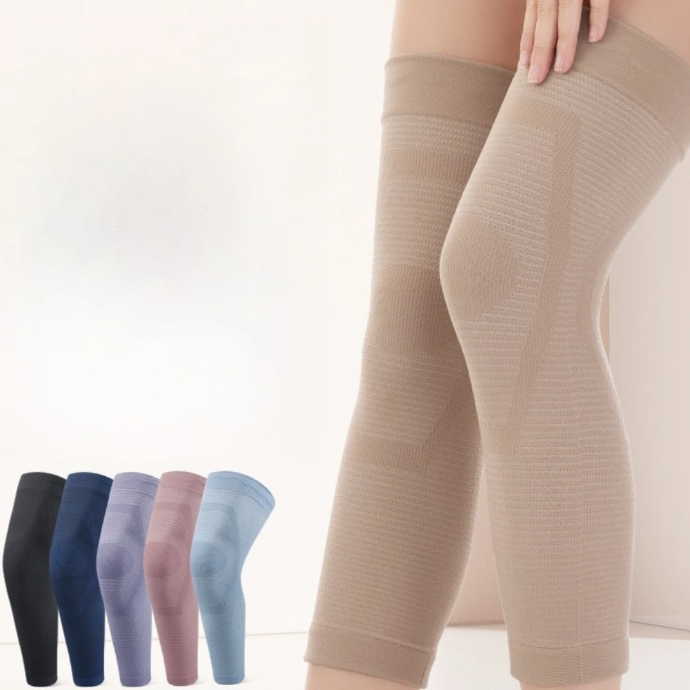 Hot Selling Autumn and Winter Thin Warm Knee Pads Cold-proof and Non-slip Protective Cover Air-conditioned Room Knee Protective