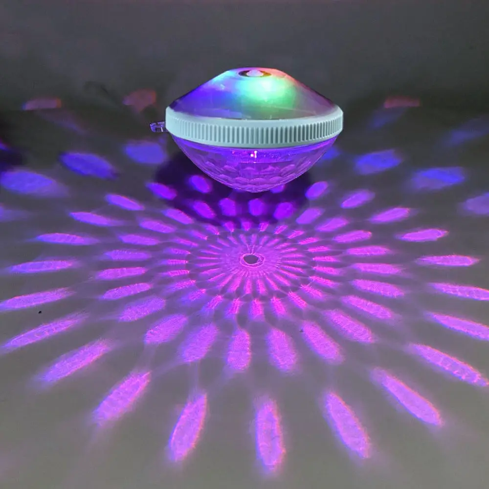 LED Submersible Light Waterproof Floating Pool Lamp Decorative Underwater Atmosphere Lighting For Hot Tub Fountain Aquarium