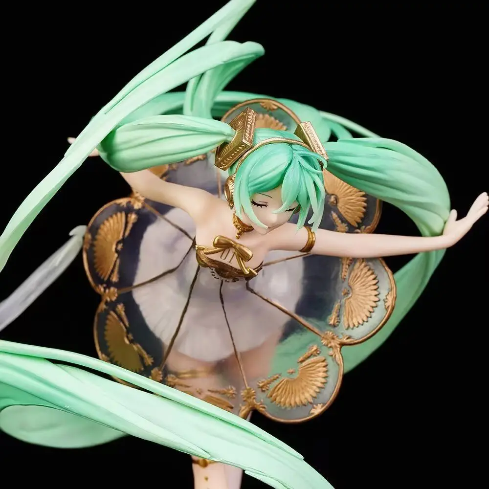 30cm Anime Hatsune Miku Symphony 5th Anniversary Ver Ballet Girl Action Figure Collectible Model Doll Ornament Toy Birthday Gift