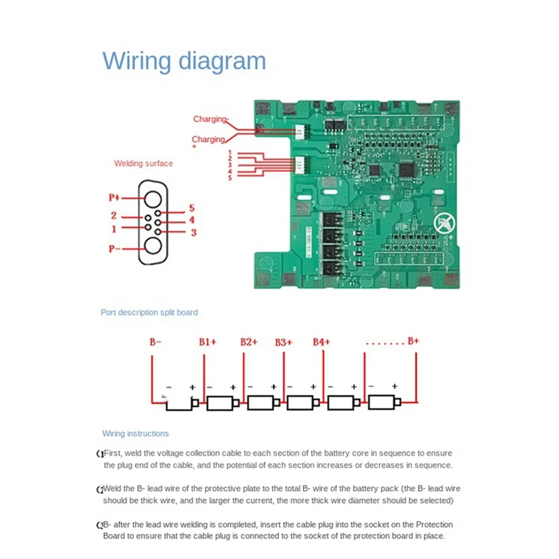 BMS For Ninebot Mini Pro Ninebot Balancing Vehicle Spare Parts Accessories 54.8V54.8V Lithium Battery Protection Board