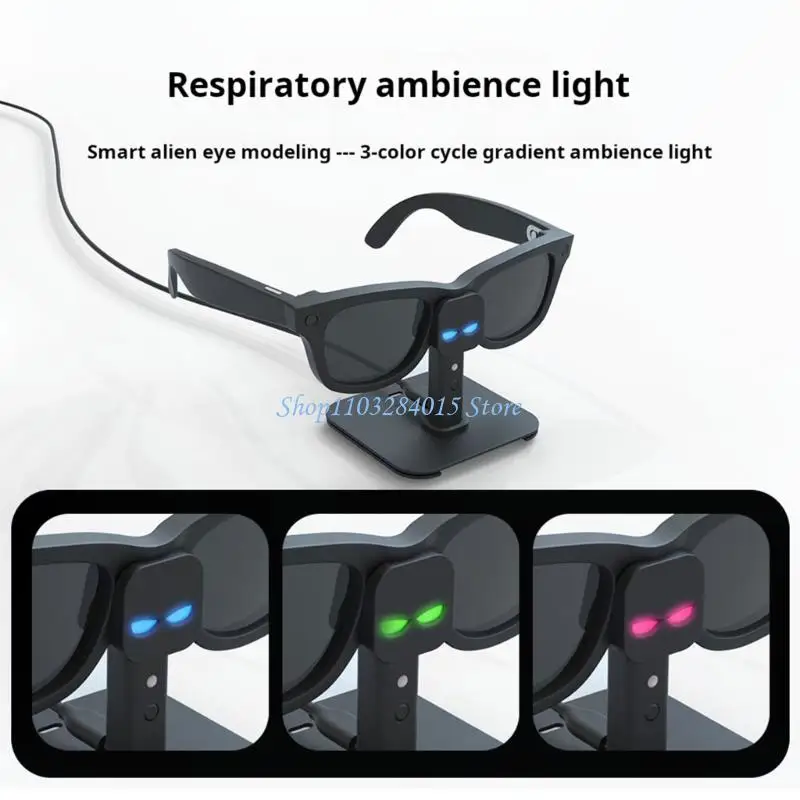 R6FF Charging Stand For Blayzer Eyewears Featuring Simultaneous Double Port Power Delivery Charging Dock Station