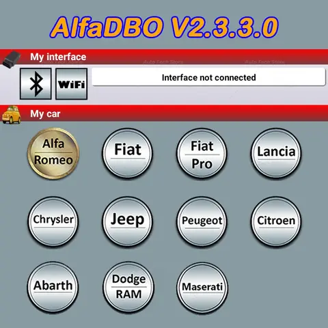 AlfaOBD v2.3.3.0 (Android) For ANDROID Full Licensed  car diagnostic tool key programmer tools auto launch automotive tools