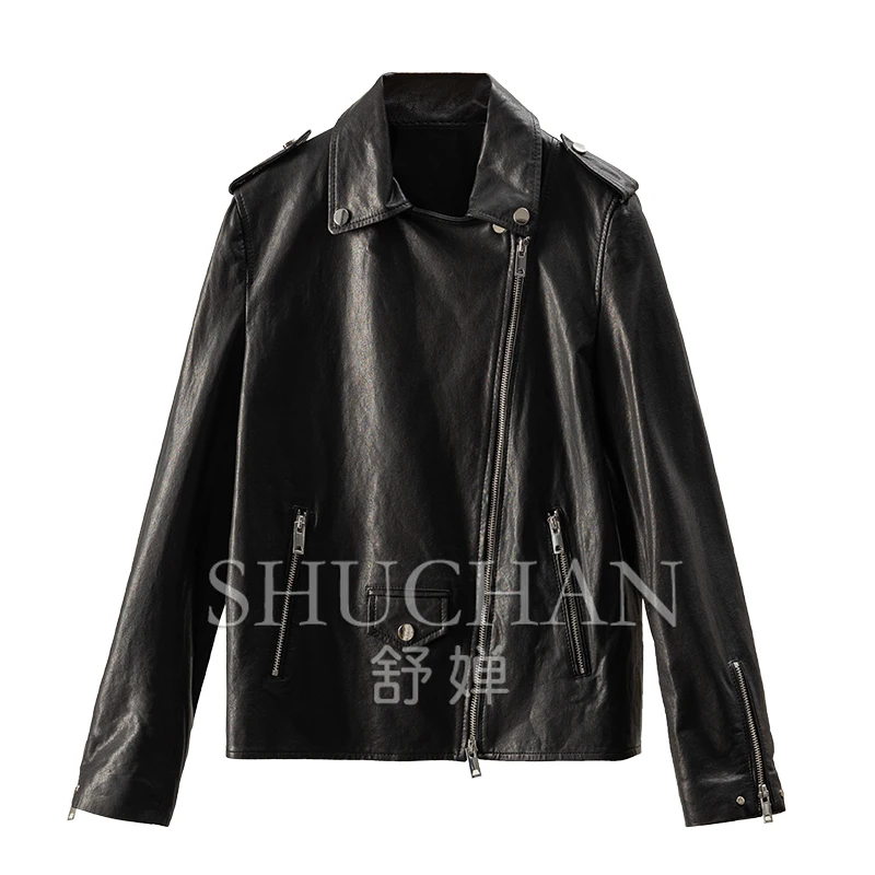 

Sheepskin Leather Jacket Jacket Women Casacos De Inverno Feminino Blazer Femme Leather Jacket Women