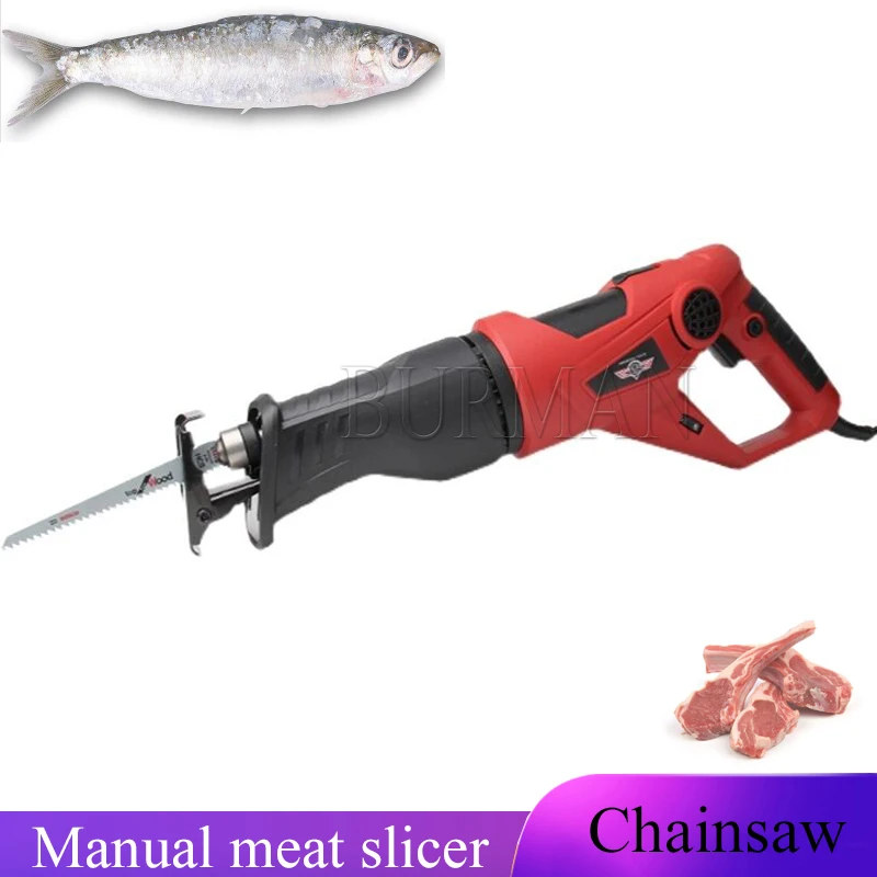 

Electric Handheld Bone Saw Cut Pig Trotters Steak Lamb Ribs Frozen Meat Fish Saw Meat Bone Cutting Machine