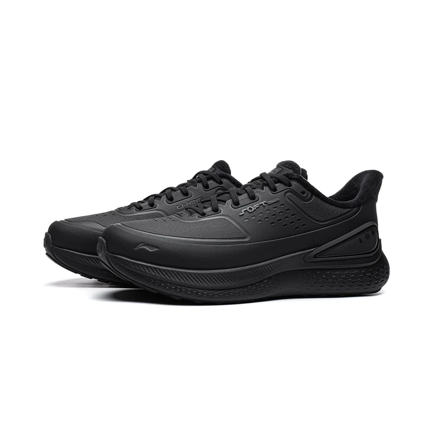 Li-Ning Men's Soft Plus 3 Fleece Winter Lifestyle Shoes AGLW157