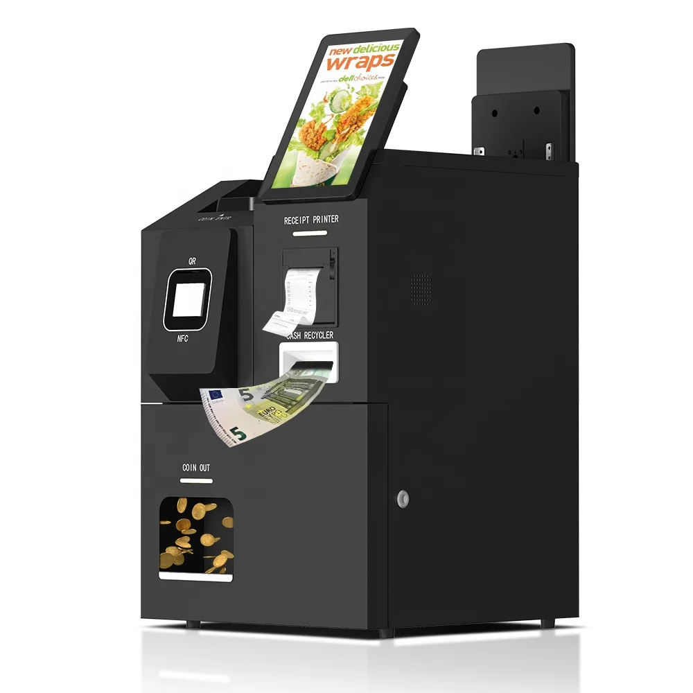 Touch All-in-one Machine Food Ordering Kiosk