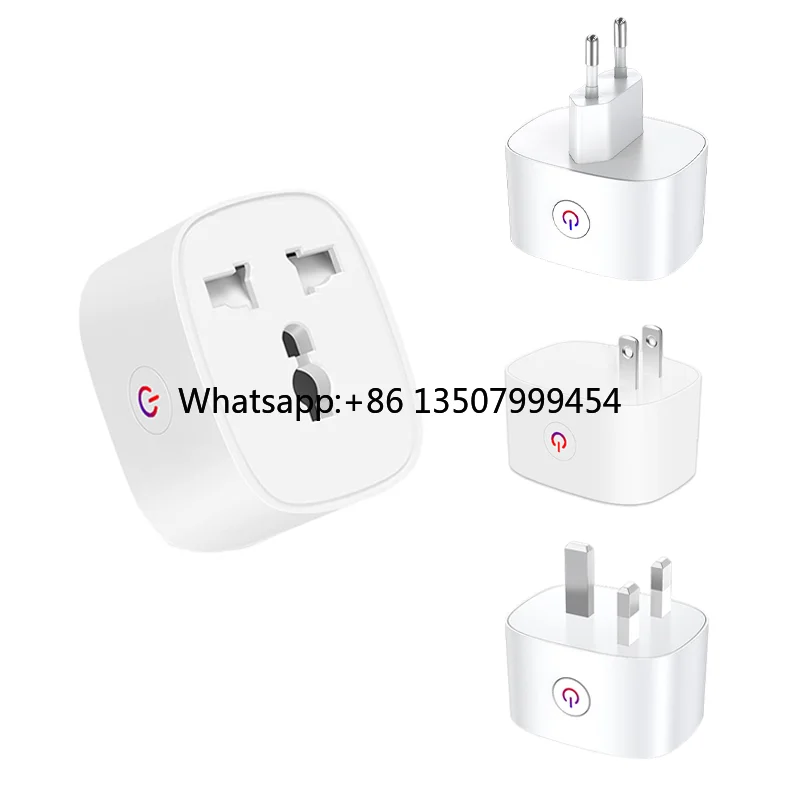 

Tuya Smart Plug with EU Standard 16A Rated 1 Outlet WiFi Remote Control Zigbee Smart Home General Power Metering