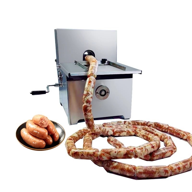 Faster and more convenient manual sausage linker tie/sausage binding machine for sale