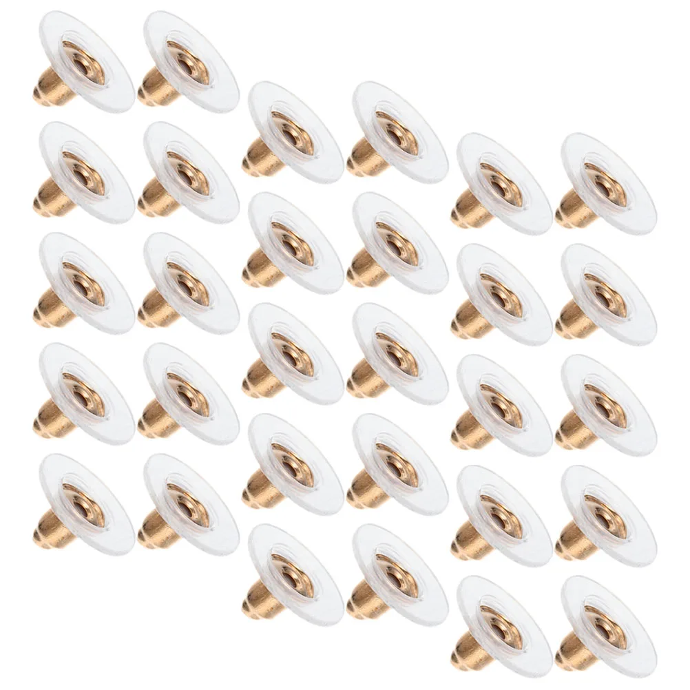 

200 Pcs Unique Earring Accessories Backs for Studs Metal and Plastic Hardware Jewelry Making