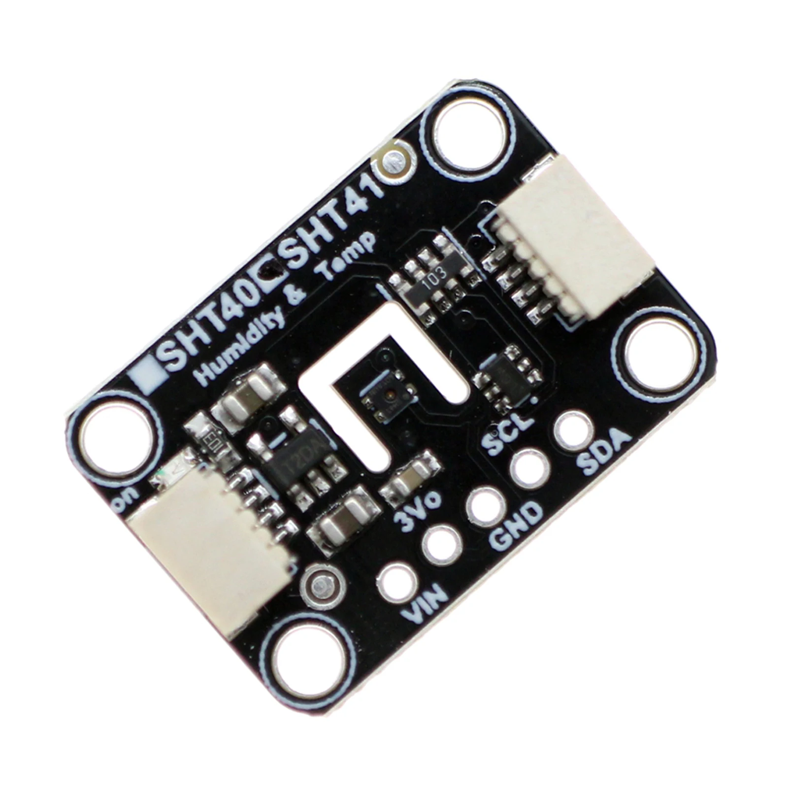 Temperature Humidity Sensor SHT41 SHT40 PCB STEMMA QT Qwiic I2C 0x44 Module Board