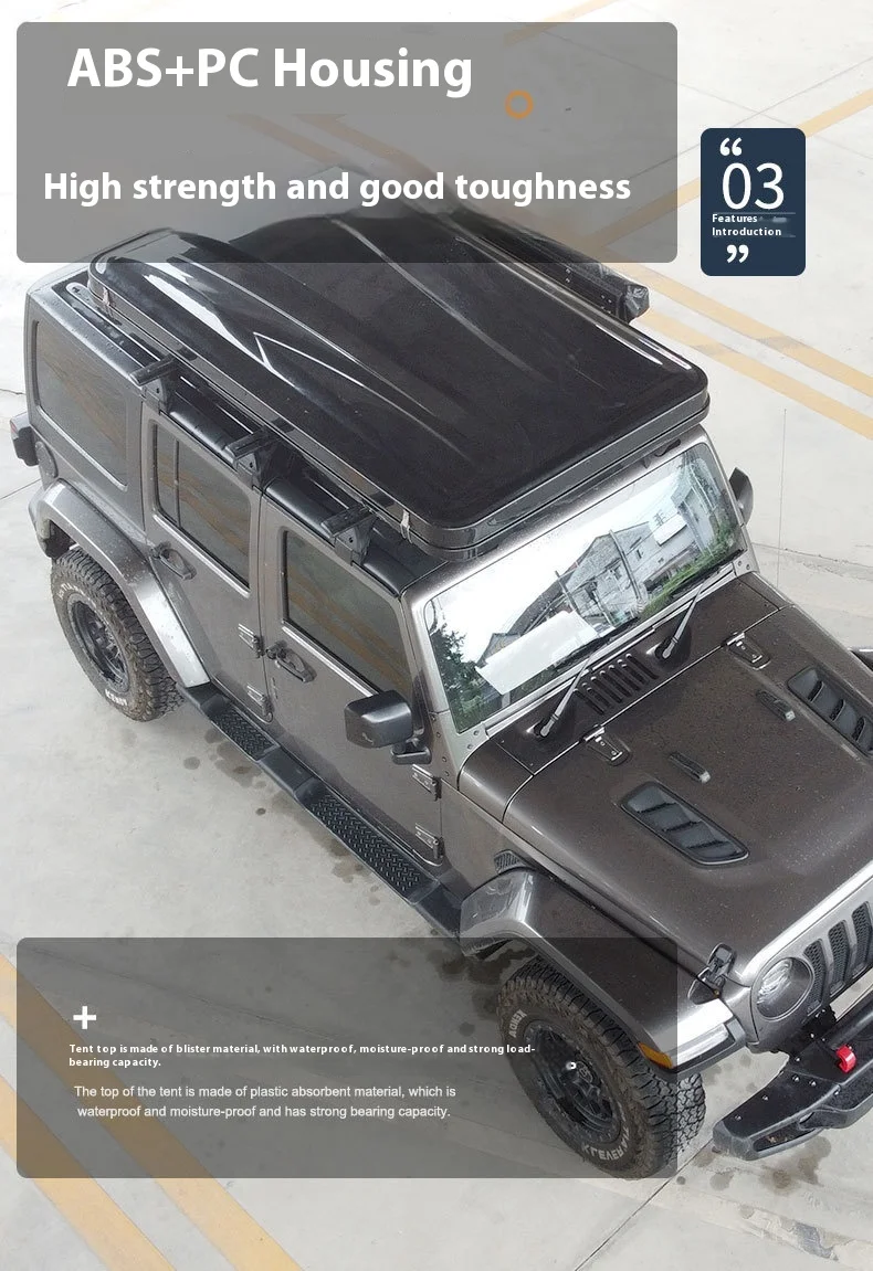 

Expedition-Ready Hard Shell Roof Top Tent for Overlanding