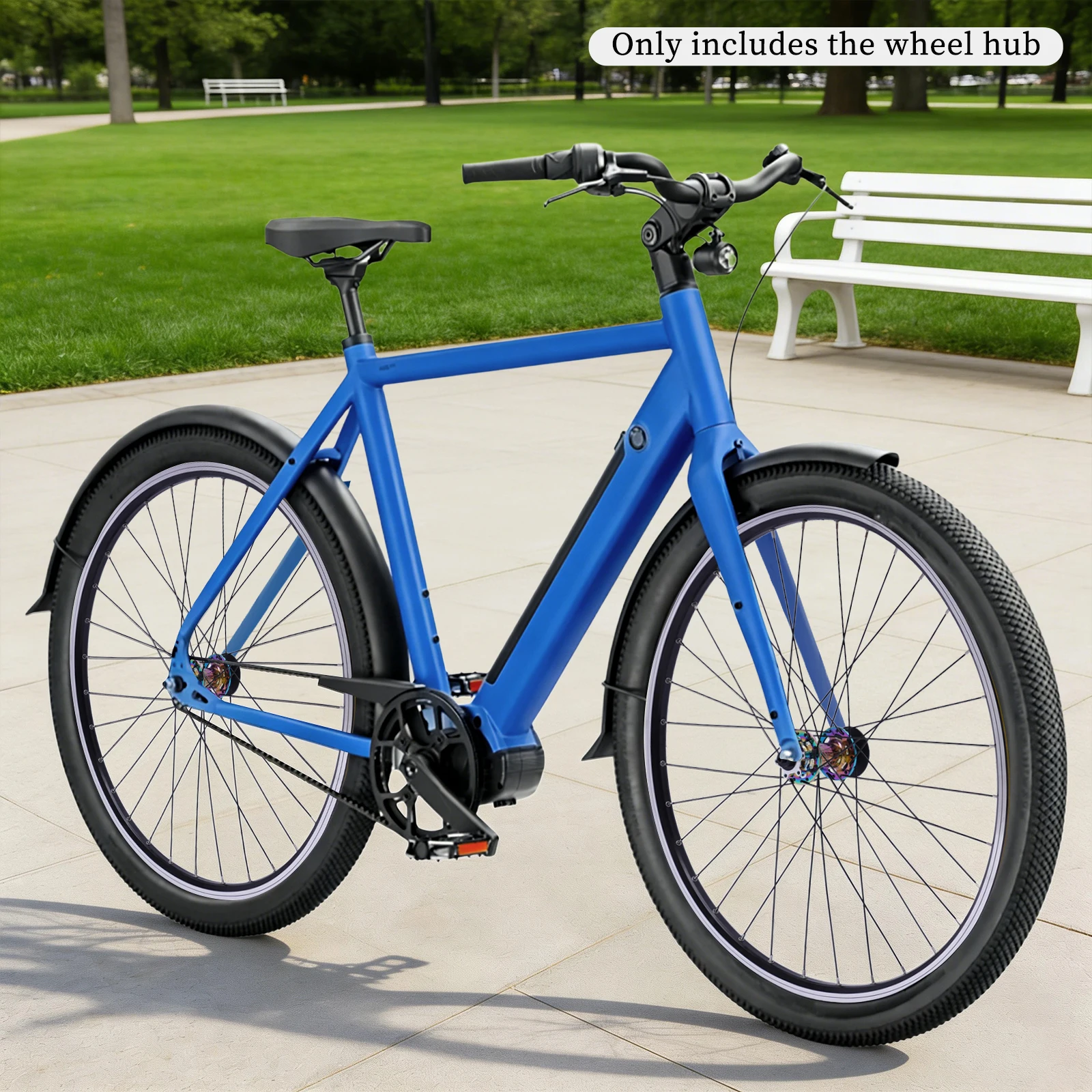 29-Zoll-Mountainbike-Laufradsatz, 32H, Scheibenbremse, Aluminiumlegierung, flache Speichen, Schnellspanner für 7-12-Gang-Kassette