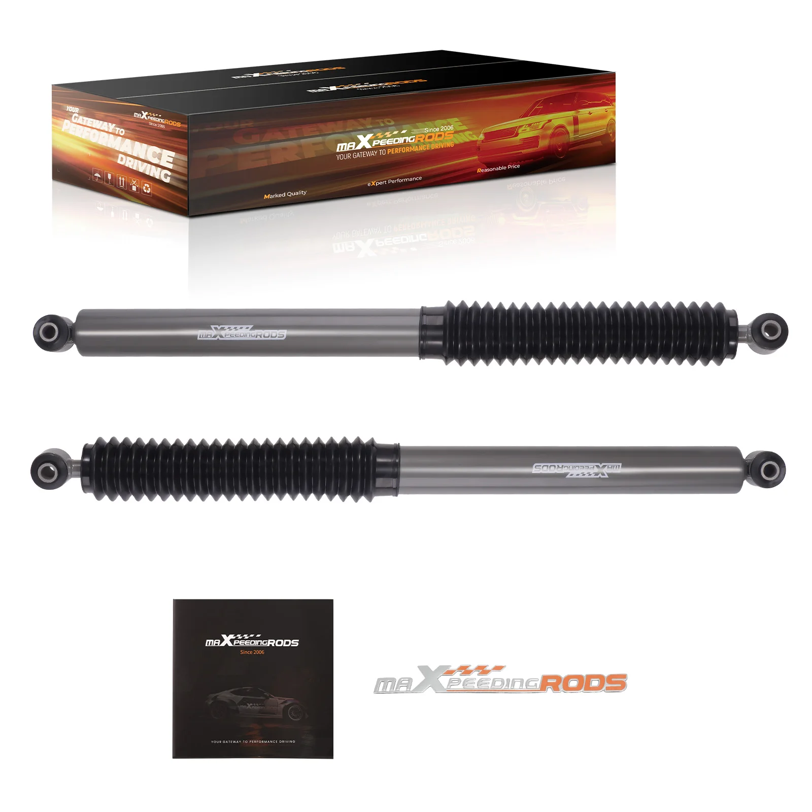

4.5-8" Rear Lift Shocks for Chevy Silverado GMC Sierra 1500 2WD 4WD 2007-2025
