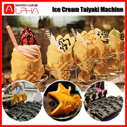 High Quality Waffle Ice Cream Machine/tayaki Fish Waffle Maker Machine