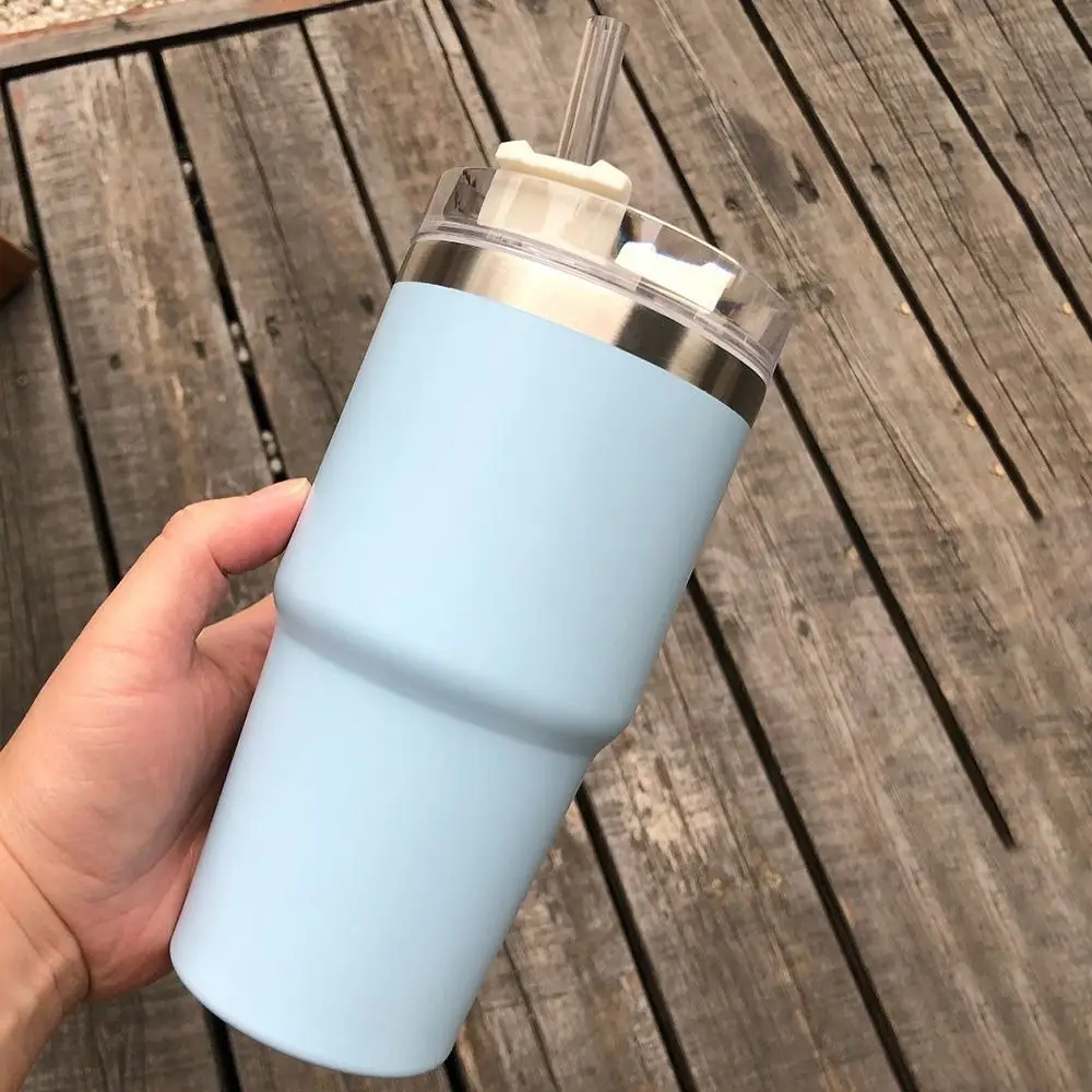 1Pcs New Replacement Bottle Cover Themos Multicolor Cup Cap Splash Spill Proof 20/30oz 591/890ml Plastic Lids for /Tyeso 20/30oz