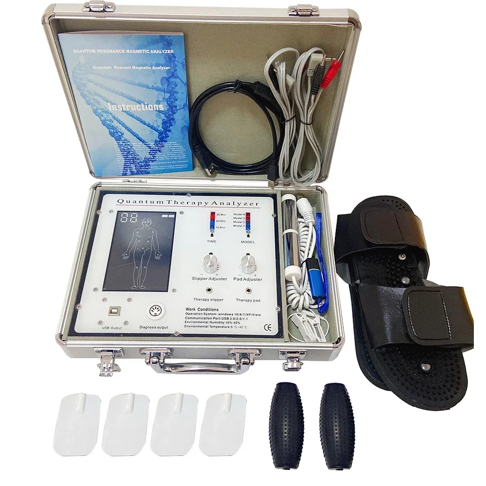 

Massage3 In 1 Magnetic Resonance Health Body Analysis Quantum Therapy Sub-health Analyzer 54 Reports Bio Resonance Machine Biore
