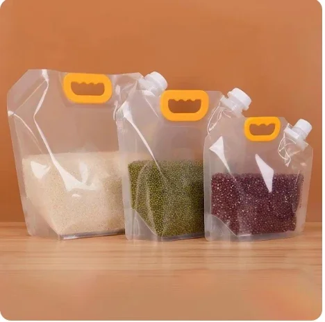 Sealed Storage Bag Rice Packaging Bags Kitchen Moisture-Proof Insect-Proof Bag Reusable Grain Storage Bag Food-Grade Bags