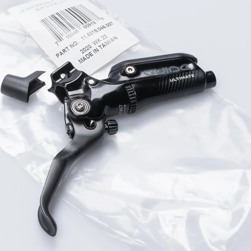 SRAM 11.5018.046.007 DISC BRAKE LEVER ASSEMBLY - CARBON LEVER VERSION 2 BLACK ANO-GUIDE ULTIMATE