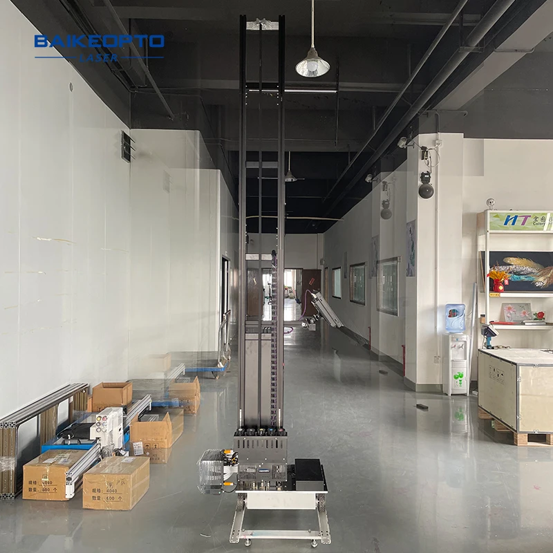 

Automatic Wallpen Vertical Wall Printer Coloful Wall Painting Machine For Sale With Wheels BK-UP700P