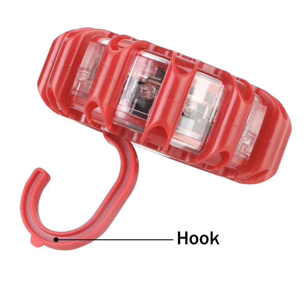 LED Emergency car Lights Emergency Strobe Flashing Lights Round Warning Beacon Safety Barricade Light Warning Lamp