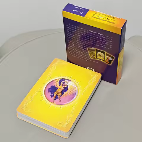 10.4*7.3cm 44 Pcs Oracle Cards Ascended Master Oracle Deck In Spanish Language