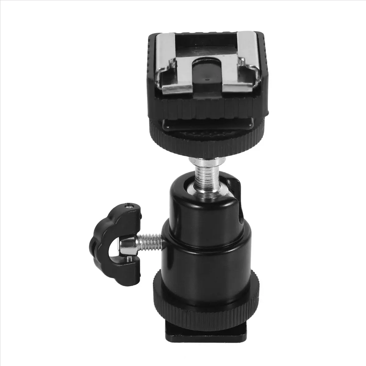 AT33 Lcd Monitor Adapter With Hot Shoe Cold Shoe Base With 1/4 Inch Female Hole