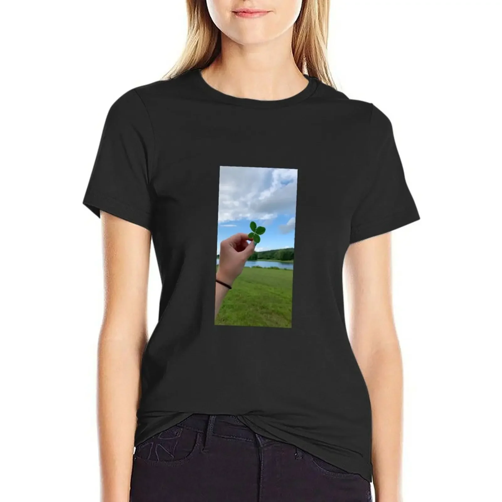 

Lucky Day! T-Shirt customs design your own tops Female clothing Women t shirt